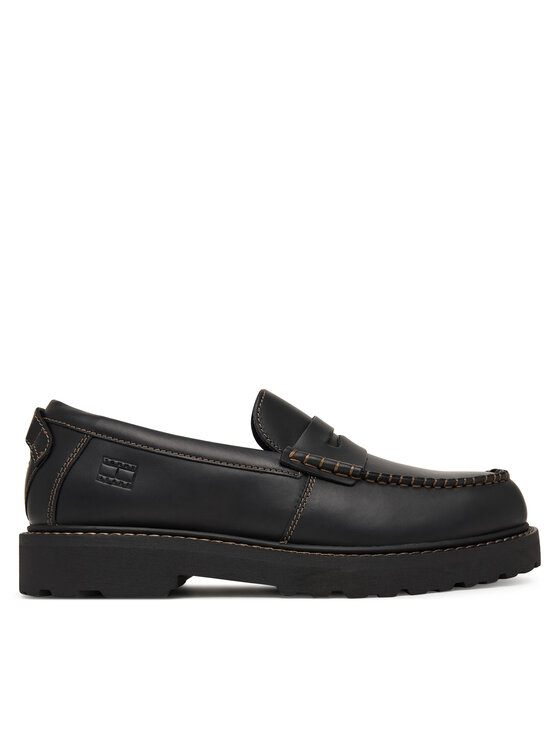 Tommy Jeans Tommy Jeans лоуфъри с дебела подметка Archive '01 Loafer EM0EM01710 Черен