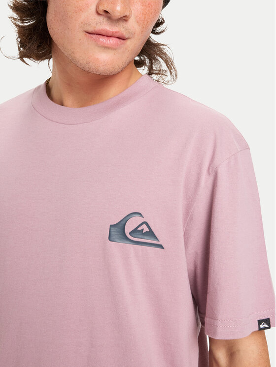 Quiksilver Quiksilver T-Shirt Ev Mini Logo Ss EQYZT08181 Μωβ Regular Fit
