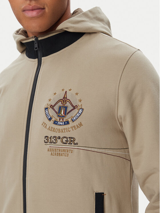 Aeronautica Militare Aeronautica Militare Bluza 262FE2131UF00662 Beżowy Regular Fit