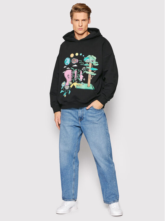 2005 2005 Bluza Unisex Dream Czarny Regular Fit
