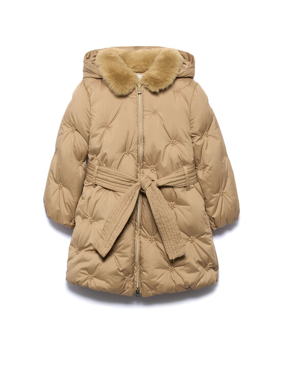 Abel & Lula Abel & Lula Giubbotto invernale 5848 Beige Regular Fit