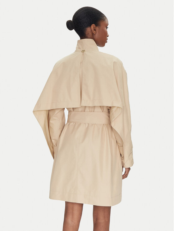 TWINSET TWINSET Trench 251TP2661 Bež Loose Fit