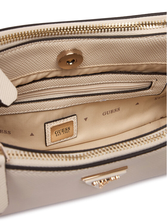 Guess Guess Kabelka Noelle II Mini HWZG96 72730 Écru