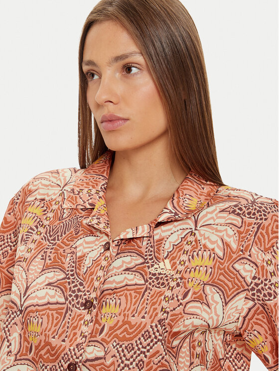 adidas adidas Srajca FARM Rio IW5185 Oranžna Loose Fit