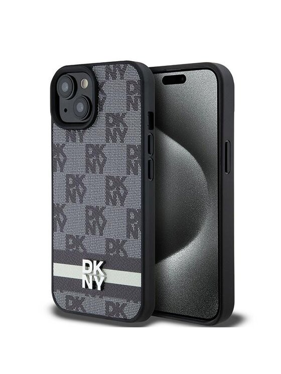 DKNY DKNY Etui na telefon Apple iPhone 15 Plus Czarny