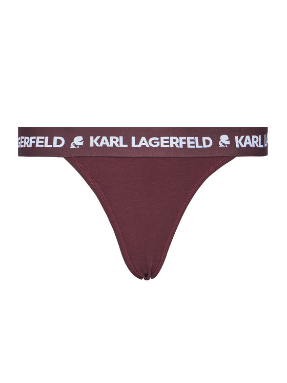 KARL LAGERFELD KARL LAGERFELD Set 3 parov brazilskih spodnjih hlačk A1W47159 Pisana