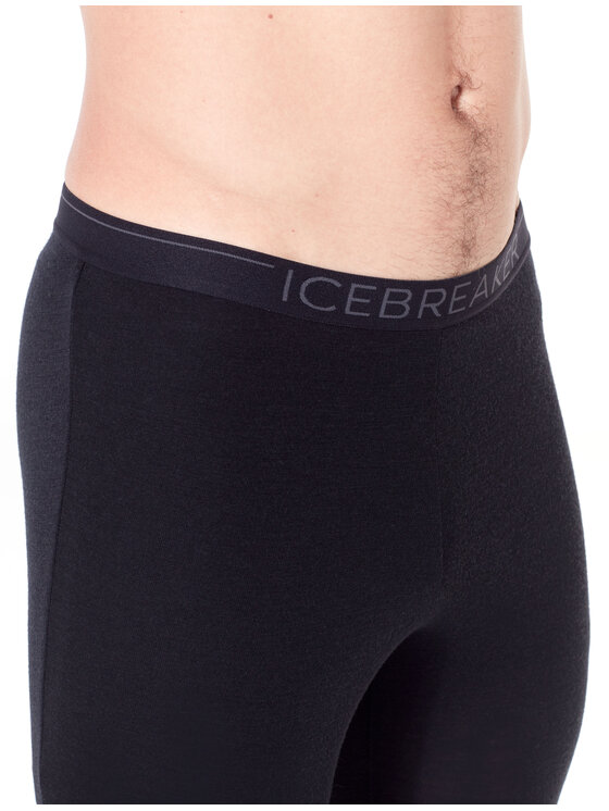 Icebreaker Icebreaker Leggings 104487 Schwarz Slim Fit