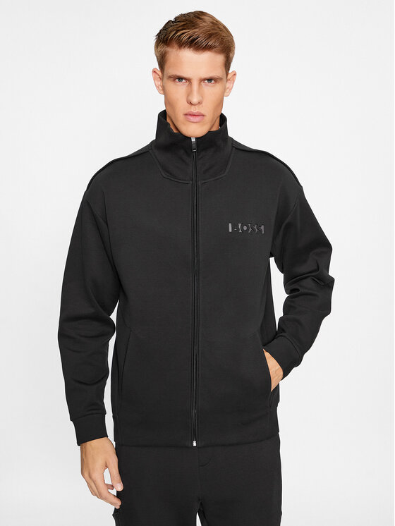 BOSS Boss Суитшърт Selwyn 50499038 Черен Relaxed Fit