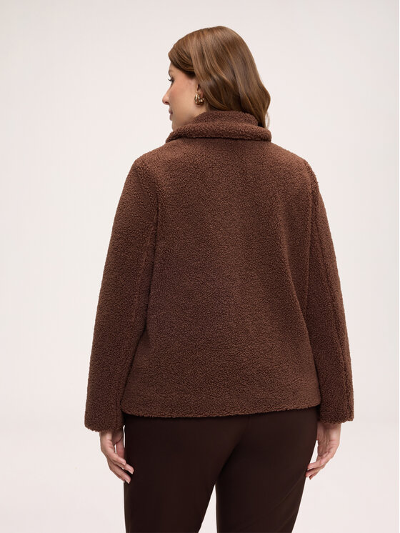 Fiorella Rubino Fiorella Rubino Cappotto invernale 8050T000398N022 Marrone Regular Fit