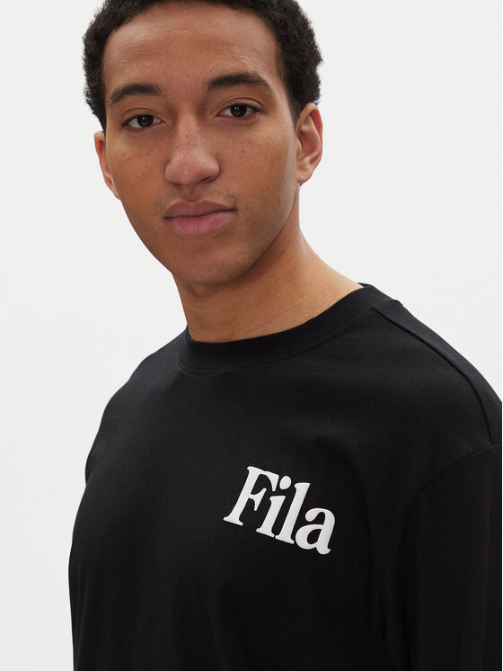 Fila Fila Longsleeve Laon FAM0904 Czarny Oversize