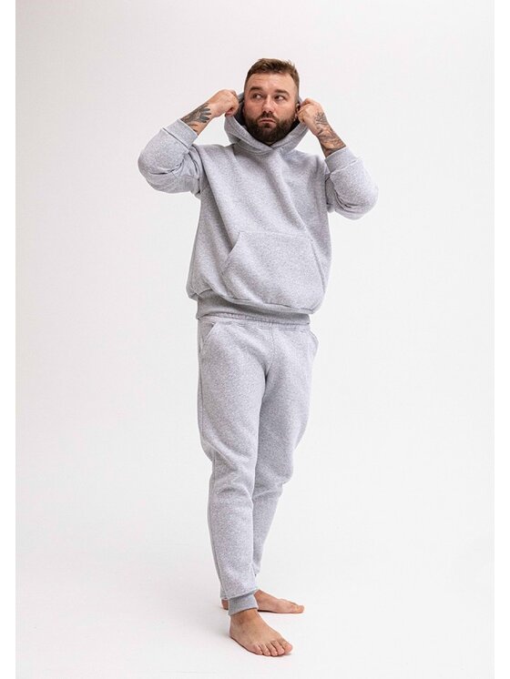 DKaren Sport DKaren Sport Dres DK-K-B14 Szary Classic Fit