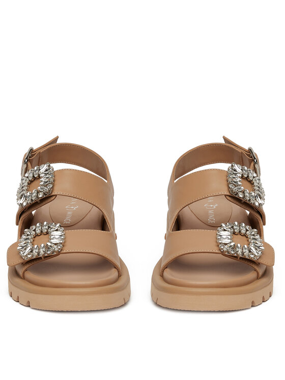 Eva Minge Eva Minge Sandali SNOWDROP-I75-563 Beige