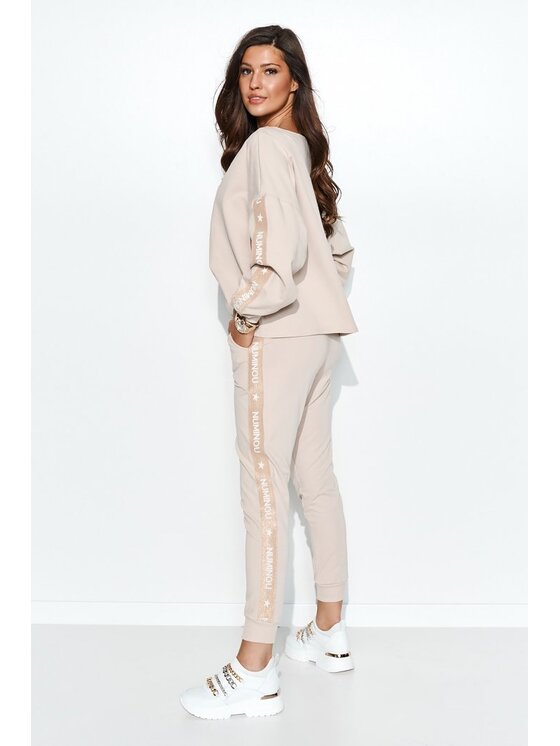 Numinou Numinou Dres NU391 Beżowy Oversize