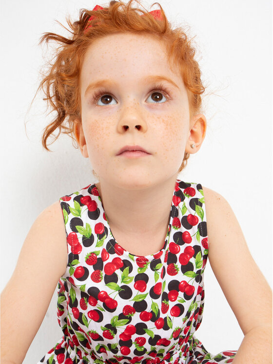 Vestito estivo 3943 Rosso