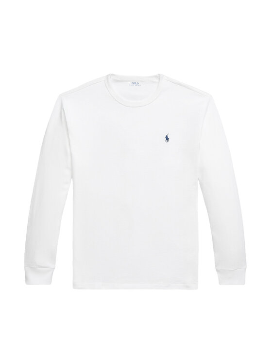 Polo Ralph Lauren Polo Ralph Lauren Majica dugih rukava 710970697002 Bijela Classic Fit