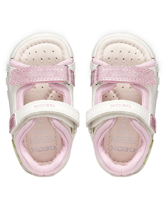 Geox Geox Sandále B Sandal Iupidoo Gir B6517A 054GN C0406 Biela