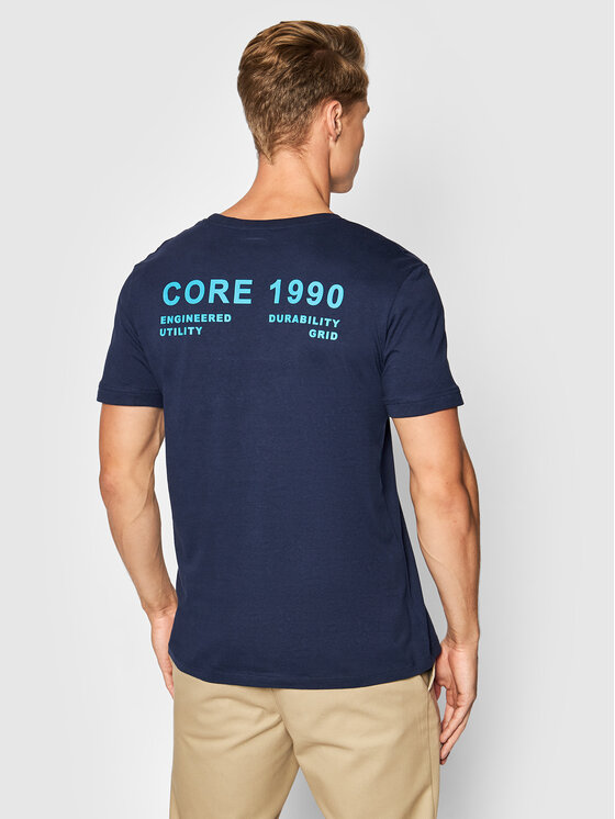 T-shirt Marco 12192916 Blu scuro Regular Fit