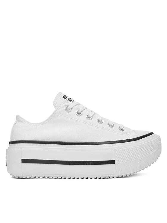 Converse Converse Кецове Chuck Taylor All Star Lift Double Stack Platform A15491C Бял
