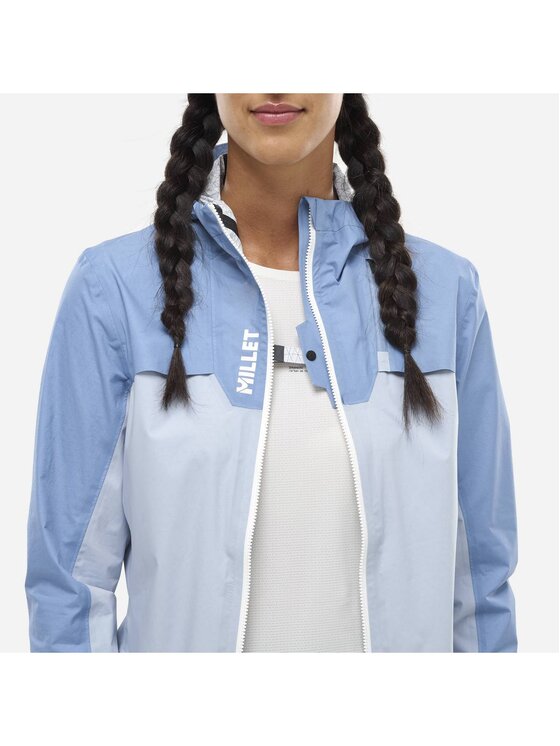 Millet Millet Kurtka do biegania Intense Pro 2,5L Jkt W Błękitny Active Fit