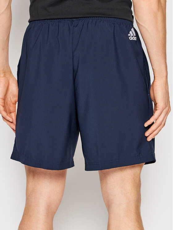 adidas adidas Sportske kratke hlače Aeroready Essentials Chelsea Linear Logo GK9608 Tamnoplava Regular Fit