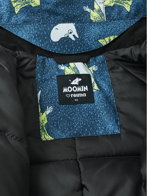 Reima Reima Zimski kombinezon Moomin Lyster 5100011D Tamnoplava Regular Fit