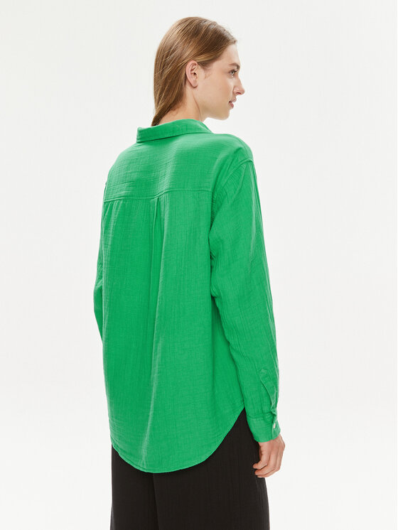Gap Gap Camicia 885282-02 Verde Relaxed Fit