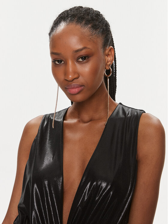 PINKO Pinko Glaustinukė Sassalloro Body. 102863 Y5RA Juoda Slim Fit