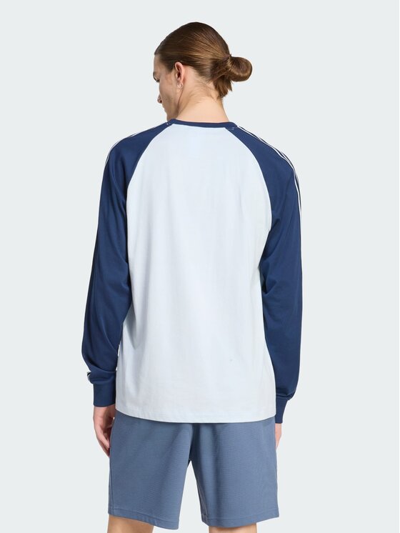 adidas adidas Longsleeve 161521 Niebieski jasny Loose Fit