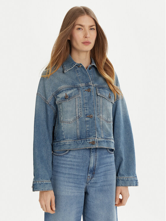 Weekend Max Mara Weekend Max Mara Farmer kabát Fiumana 2515041111 Kék Regular Fit