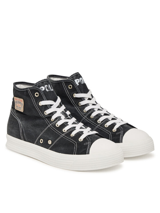 Polo Ralph Lauren Polo Ralph Lauren Trampki Ayers Mid Sk Ltl 809P07628003 Czarny