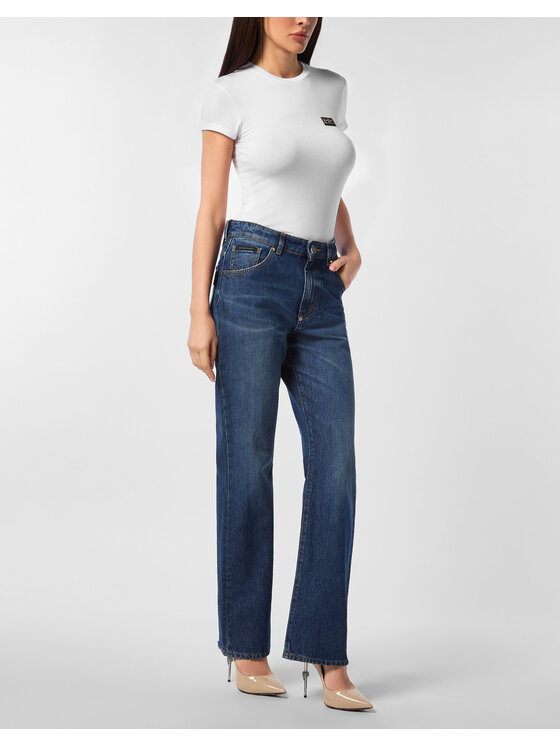 PHILIPP PLEIN PHILIPP PLEIN Jeansy 27203 Niebieski Straight Fit