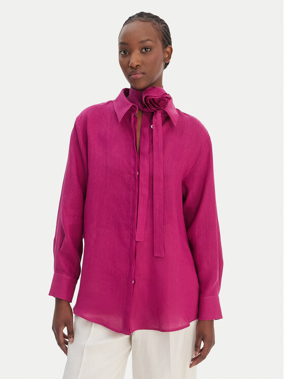 Marella Marella Srajca Editore 2613111084 Roza Regular Fit