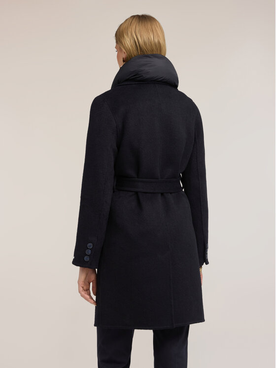 Motivi Motivi Cappotto invernale 0077Q000725N034 Blu Regular Fit