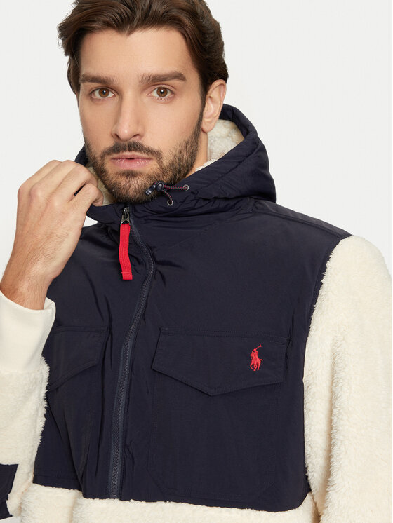 Polo Ralph Lauren Polo Ralph Lauren Fleecejacke 710880442007 Écru Regular Fit
