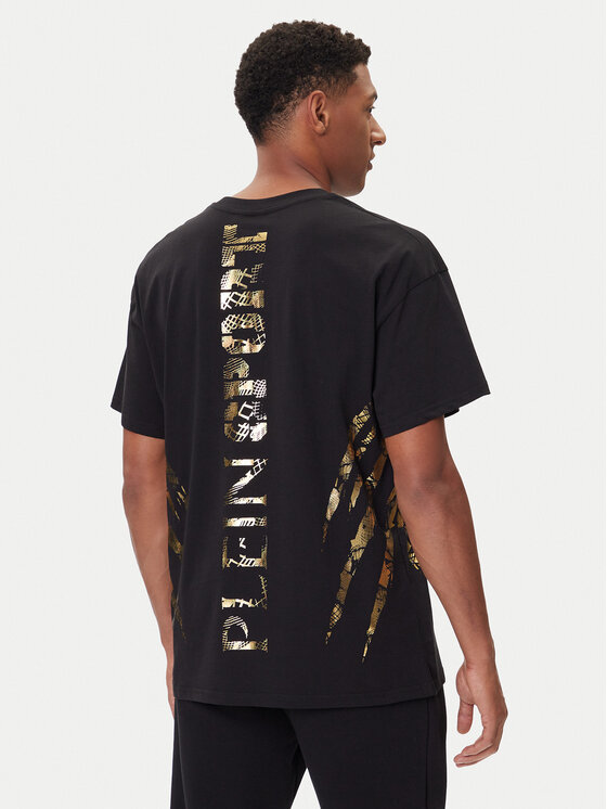 Plein Sport Plein Sport T-shirt FAEC MTK8358 STE001N Crna Loose Fit