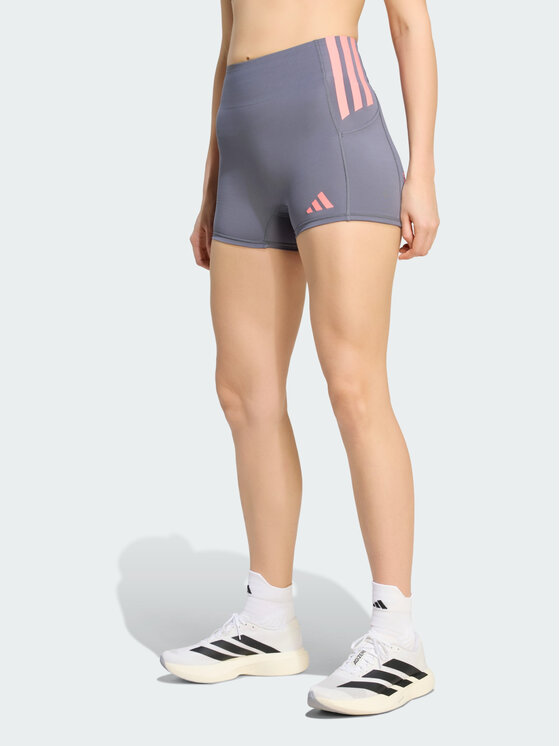 adidas adidas Szorty sportowe 158816 Szary Fitted Fit