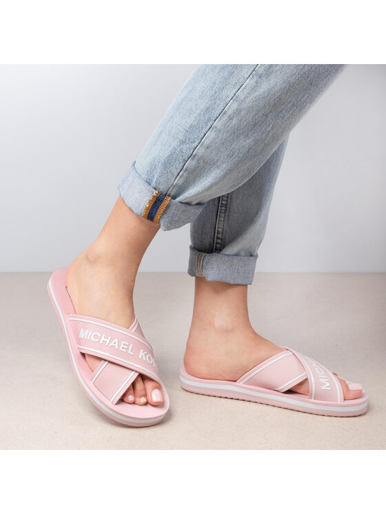 MICHAEL Michael Kors MICHAEL Michael Kors Natikači Sparrow Slide 40S0SPFA1Q Roza