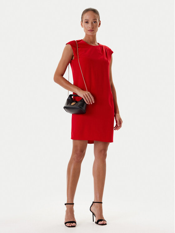 Tatuum Tatuum Vestito da giorno Zimona T2508.205 Rosso Relaxed Fit