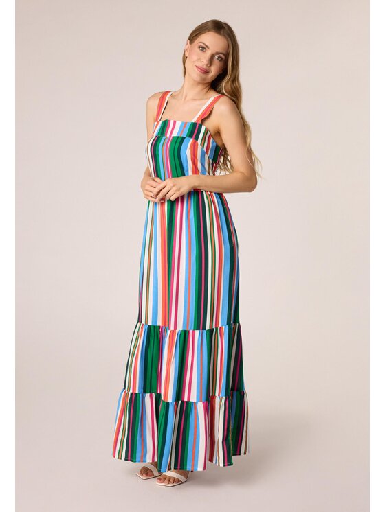 QUIOSQUE QUIOSQUE Letní šaty Quiosque 4UD003926 Barevná Regular Fit