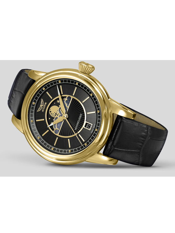 Aviator Aviator Orologio V.1.33.1.344.4 Nero