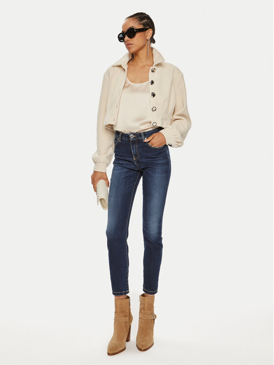 PINKO Pinko Džínsy Sabrina 100169 A21W Modrá Regular Fit