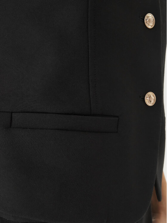 Guess Guess Mellény W6GH49 W1895 Fekete Slim Fit