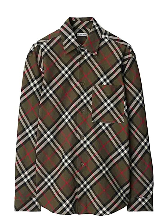 Burberry Burberry Koszula 8095341 Brązowy Regular Fit
