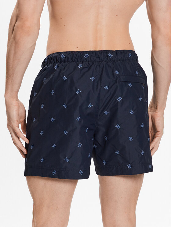 Tommy Hilfiger Tommy Hilfiger Szorty kąpielowe UM0UM02792 Granatowy Slim Fit