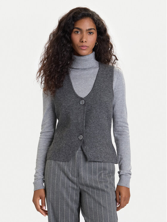 Vero Moda Vero Moda Mellény Brisa 10334682 Szürke Regular Fit