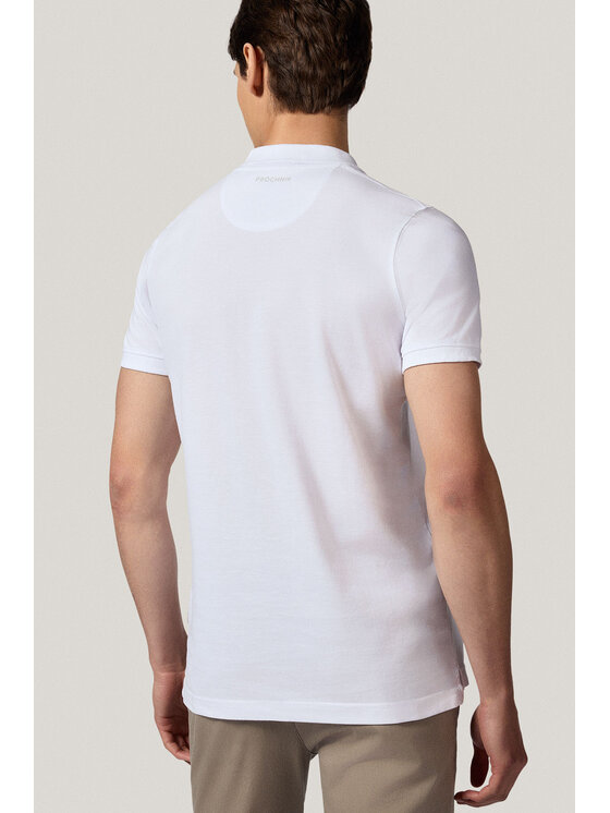 Próchnik Próchnik Polo PM5 PO073125000015 Biały Regular Fit