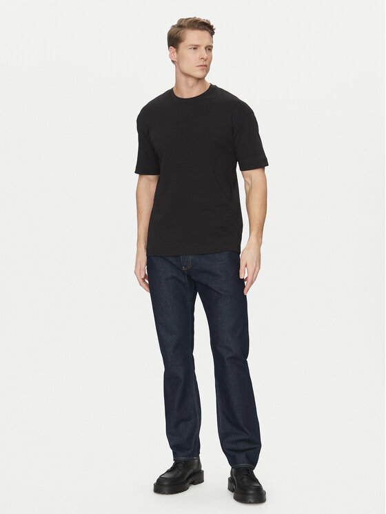 Calvin Klein Calvin Klein Marškinėliai K10K114167 Juoda Slim Fit