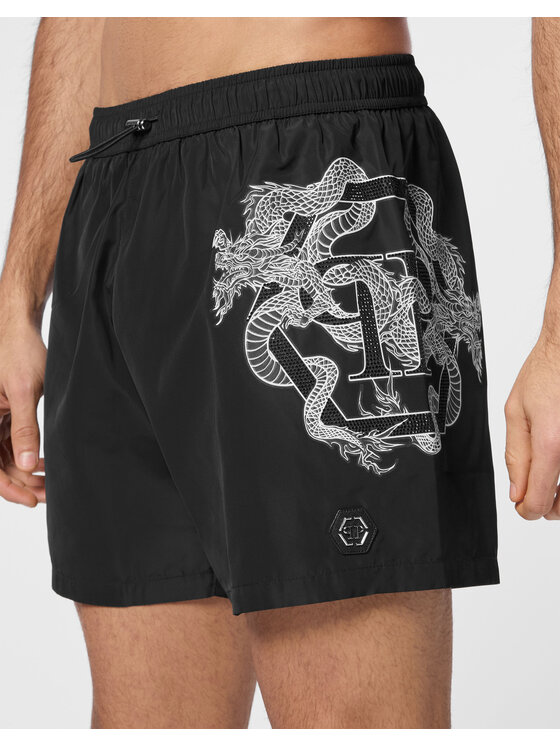 PHILIPP PLEIN PHILIPP PLEIN Šortky 23677 Černá