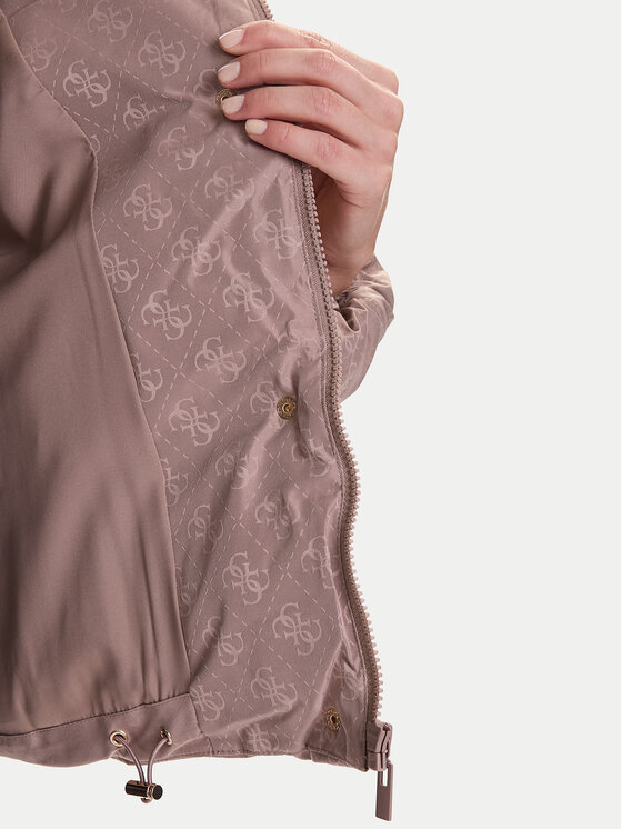 Guess Guess Télikabát V5BL07 WGLW2 Bézs Relaxed Fit
