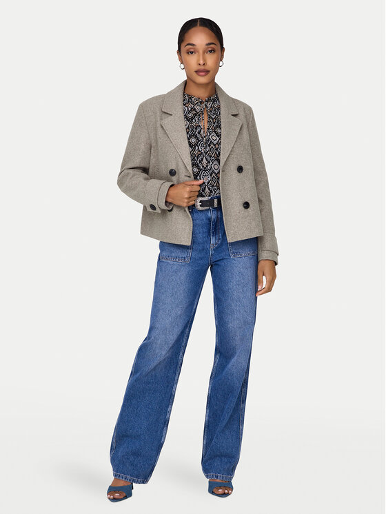 ONLY ONLY Demisezoninė striukė Freja 15320983 Ruda Regular Fit